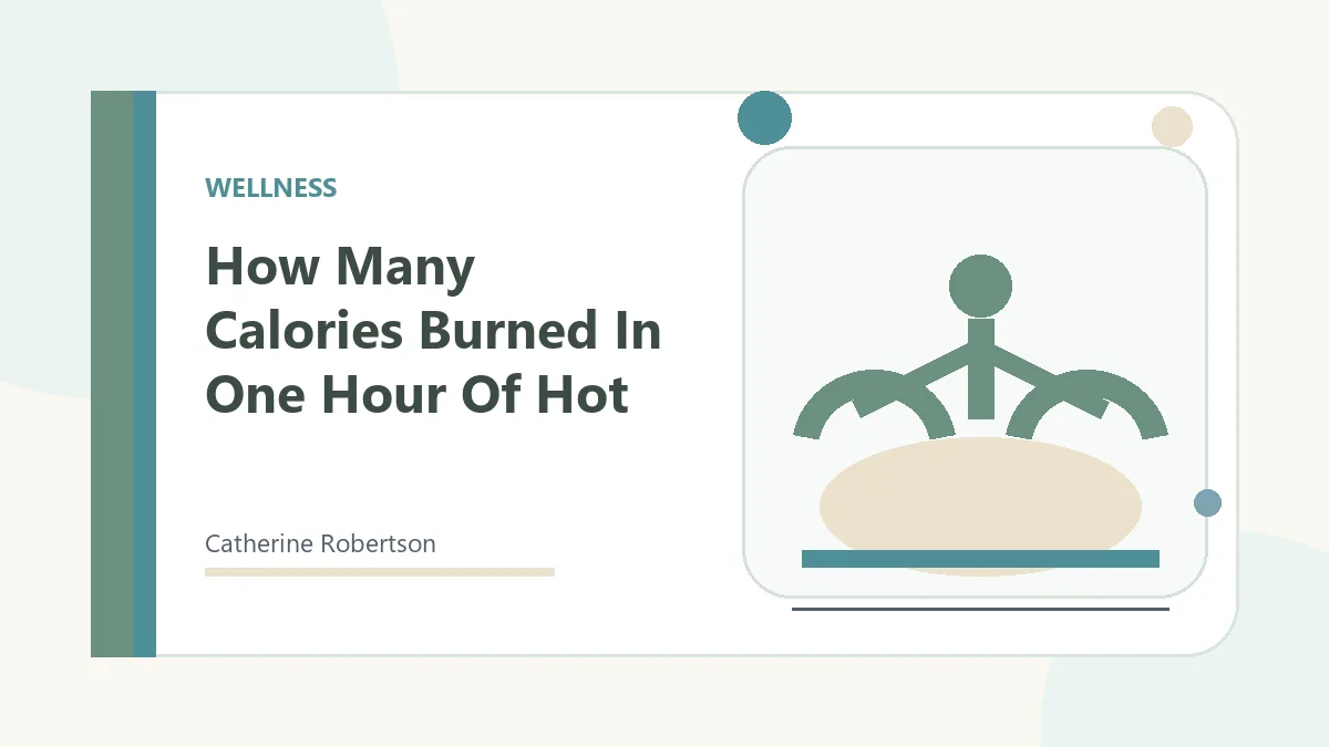 Person practicing yoga illustration for How Many Calories Burned In One Hour Of Hot Yoga